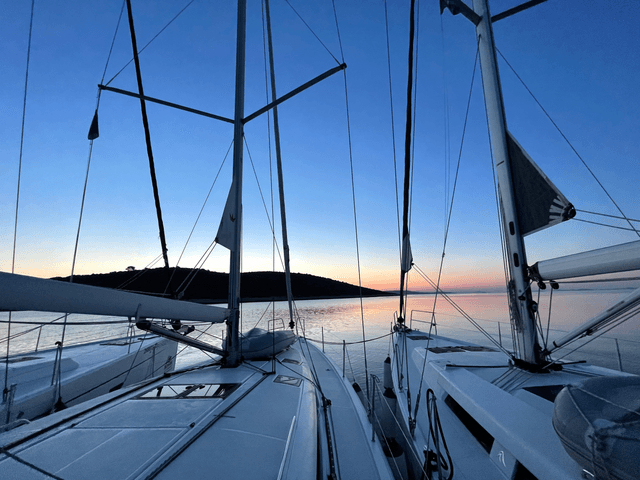 Makenna Sailing in Croatia